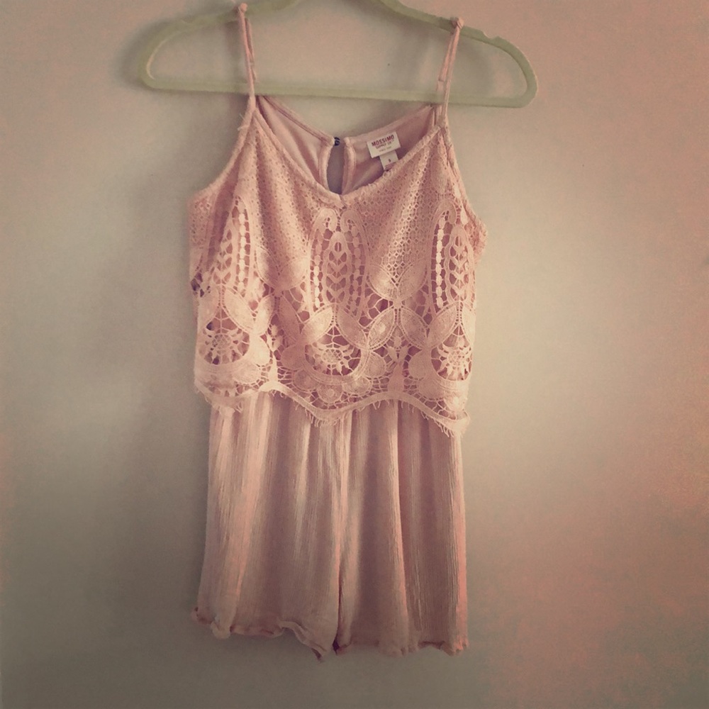 Pale Pink Romper